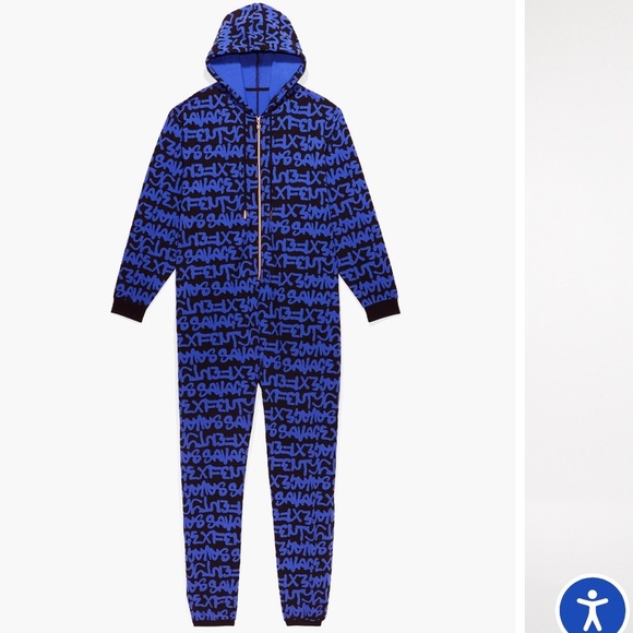 FOREVER SAVAGE HOODED ONESIE Forever Savage x Fenty XL / Men’s Med Unisex EUC - Picture 3 of 14